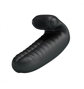 PRETTY LOVE - Abbott Double Finger Vibrator (Black)
